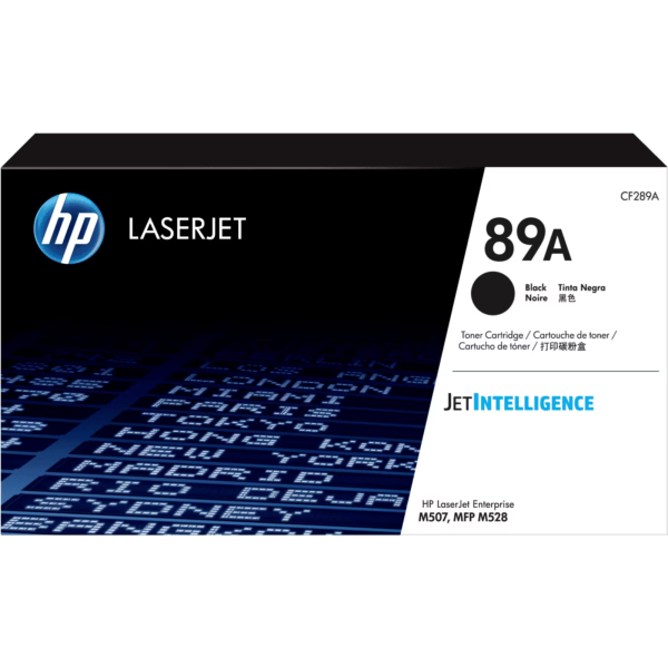 Toner hp cf289a (89a) l.j.e m507,m528 negro 5k pag