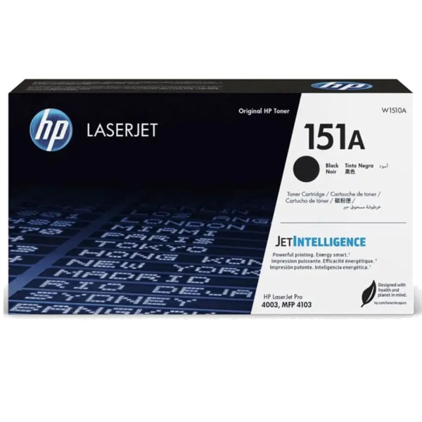 Toner hp w1510a (151a) l.j. 4003a  mfp 4103 black 3,050 pgs