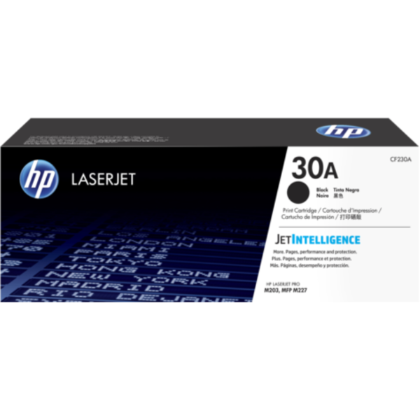 Toner hp cf230a (30a) l.j.p m203, m227dw negro (copia)
