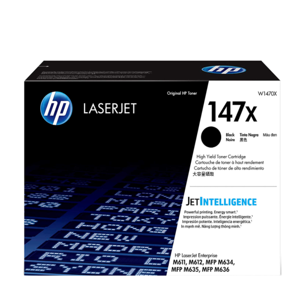Toner hp w1470x (147x) l.j. m610, m611, m612, m634, m635, m636 black 25,200 pgs