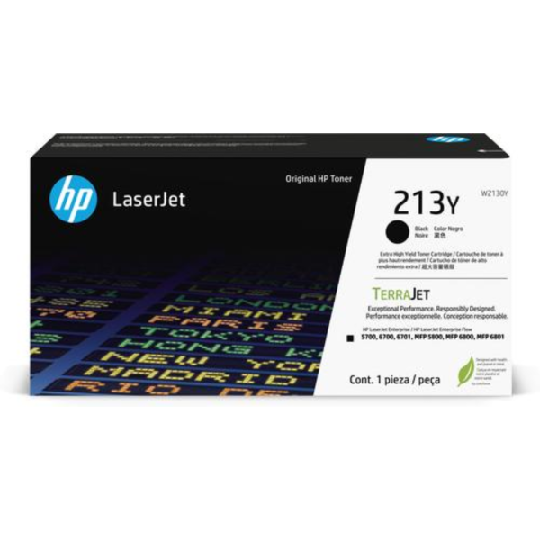 Toner hp w2130y (213y) lj 5700/5800 ent. Black 18k pgs