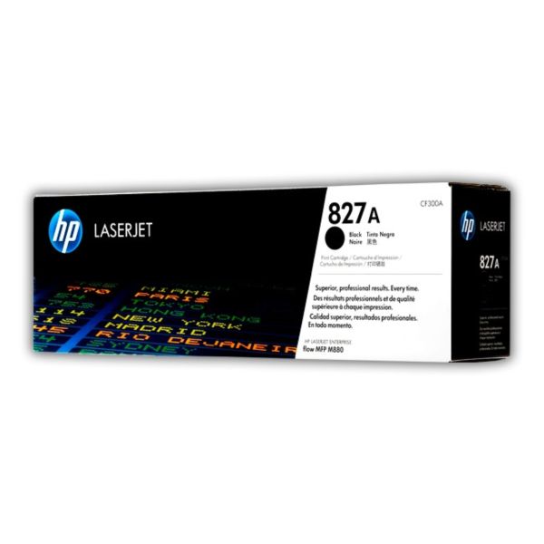 Toner hp cf300a (827a) l.j. m880z, m880z, hp color laserjet managed mfp m880zm, m880zm black