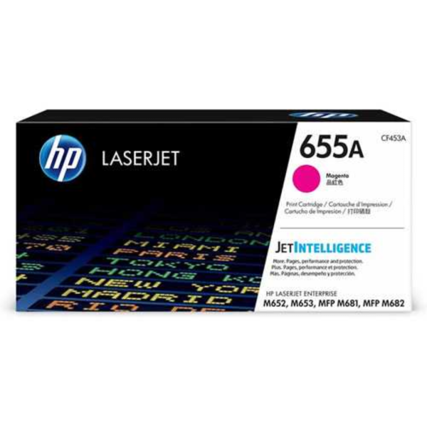 Toner hp cf453a (655a) magenta ent m652 series, m653 series,  m681 ,  mfp m682  10.5kpg