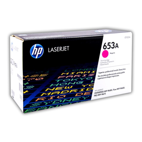 Toner hp cf323a (653a) ent m680z/ m680dn/ m680f magenta 16.5k pg