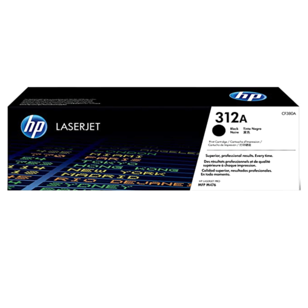 Toner hp cf380a (312a) l.j. m476dn/ m476dw/ m476nw negro 2.4k pg