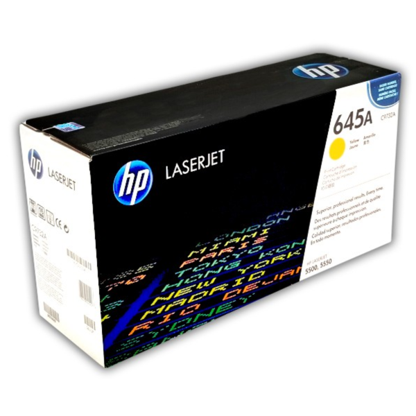 Toner hp c9732a (645a) l.j. 5500 yellow
