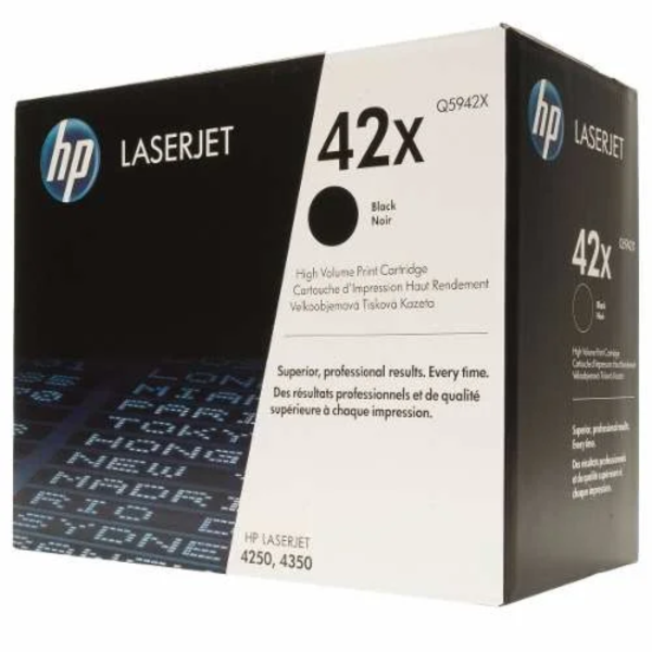 Toner hp q5942x (42x) l.j. 4240n, 4250, 4250dtn, 4250dtnsl, 4250n, 4250tn, 4350, 4350dtn, 4350dtnsl, 4350n, 4350tn