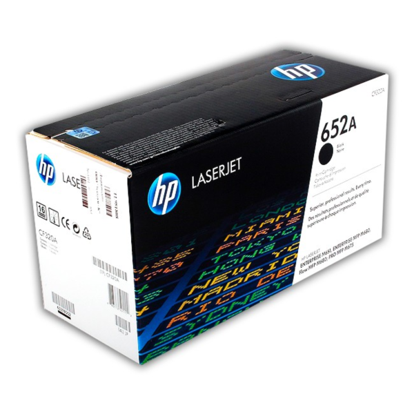 Toner hp cf320a (652a) ent m651dn/m680f  negro 11.5k