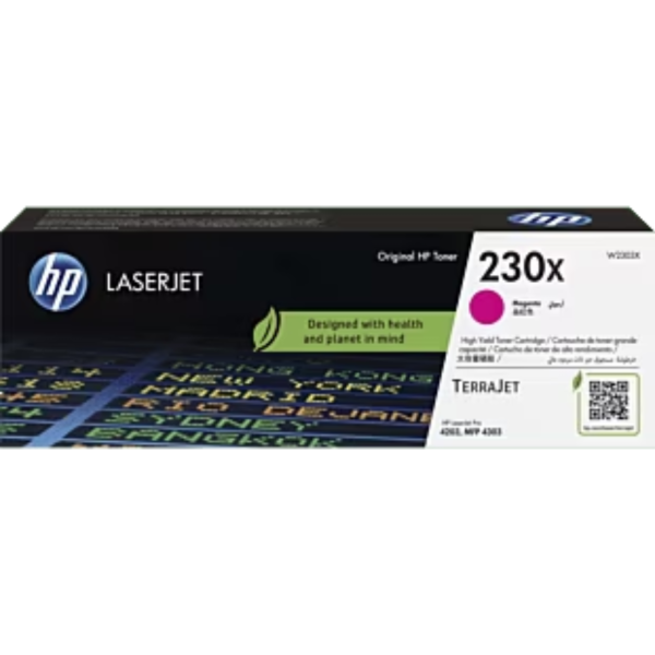 Toner hp w2303x (230x) l.j. 4203, mfp 4303 magenta 5.5 kpgs