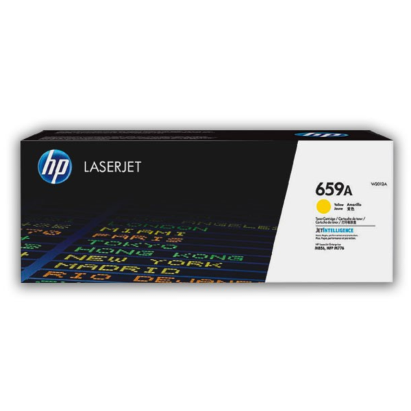 Toner hp w2012a (659a) l.j. m856dn, mfp m776dn, flow mfp m776z, flow mfp m776zs yellow 13,000 pgs