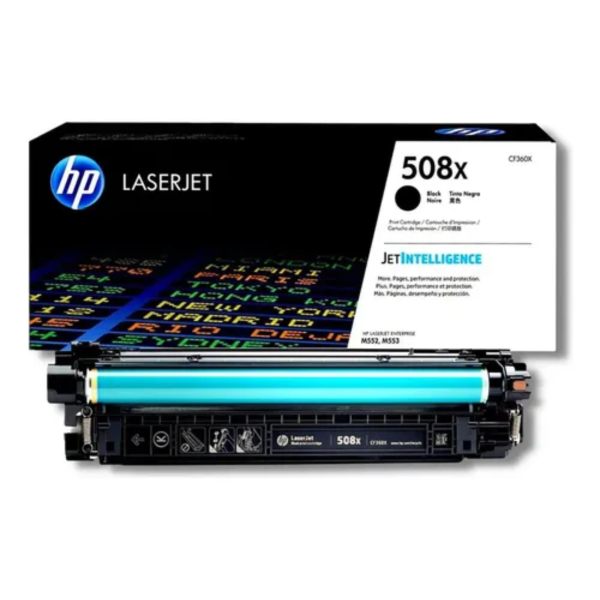 Toner hp cf360x (508x) mfp m553 black 12.5kpg.