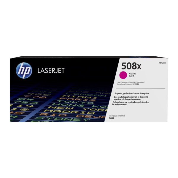 Toner hp cf363x (508x) mfp m553, m552 magenta 9.5kpg