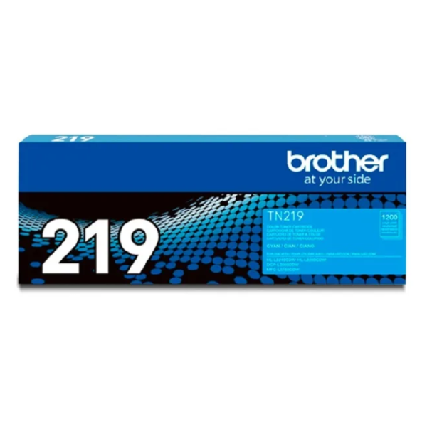 Toner brother tn219c cyan(l3280cdw, hl l3240cdw, dcp l3560cdw, mfc l3760cdw)1200 pag.