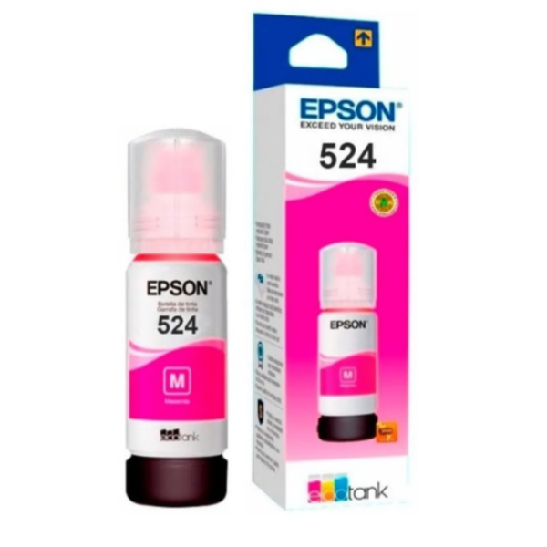 Tinta epson t524320-al magenta para l6490, l15150, l15160