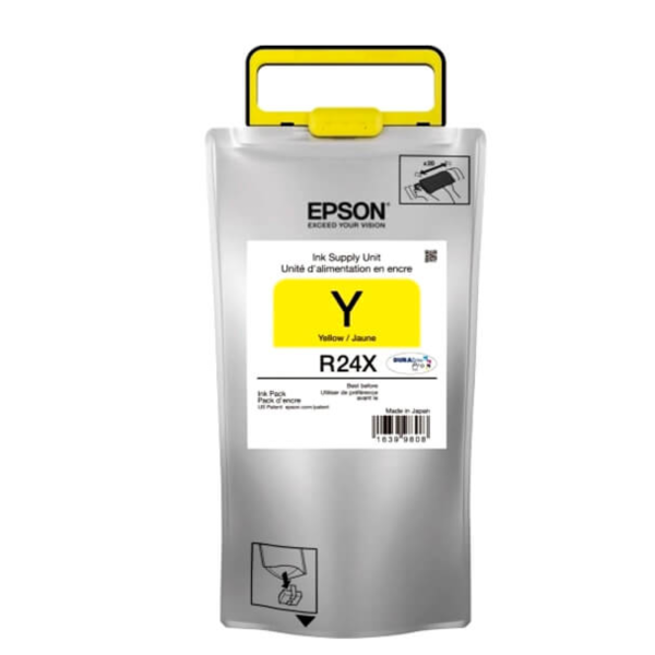 Tinta epson TR24X420  al amarillo wf-r8590 original