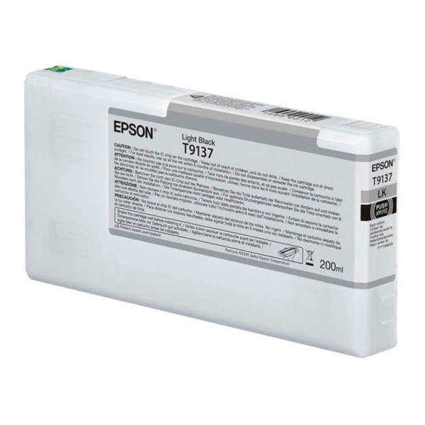 Tinta epson t913700 ultrachrome hd light black sc-p5000