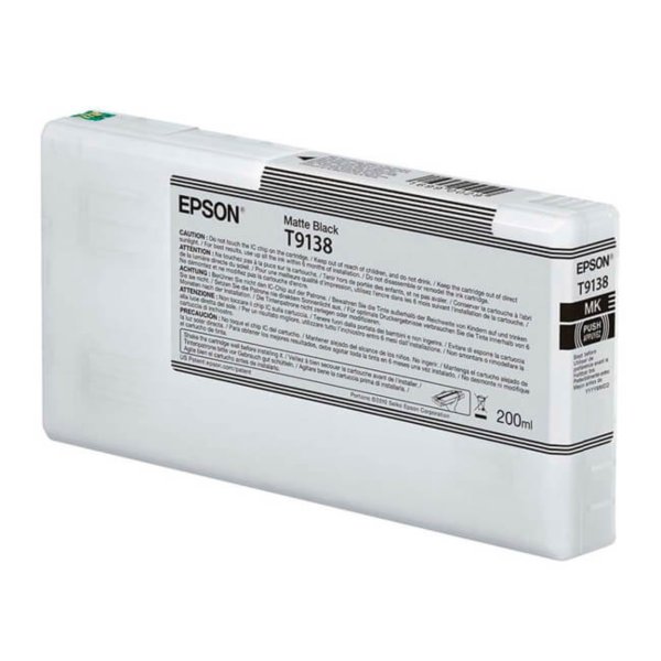 Tinta epson t913800 ultrachrome hd matte black  sc-p5000