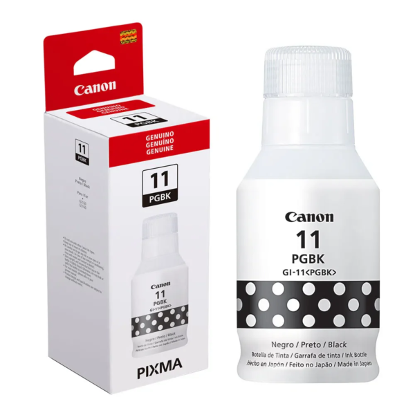 Tinta canon gi-11 pgbk black g2160/g3160