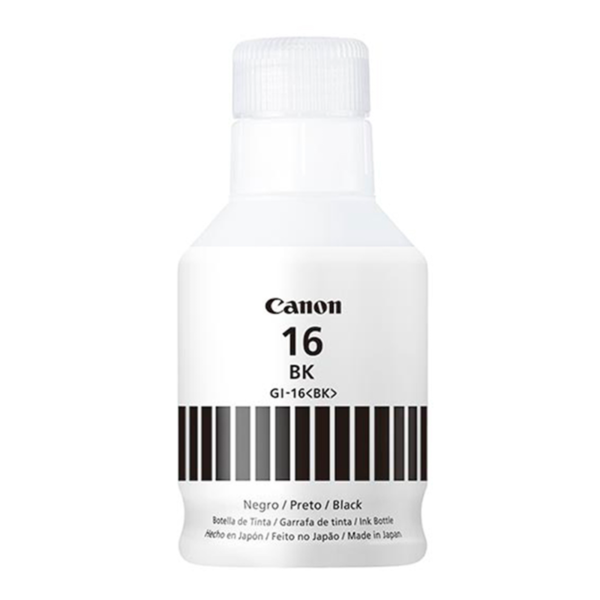 Tinta canon gi-16 bk black gx6010, gx7010