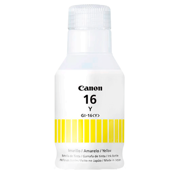 Tinta canon gi-16 y yellow gx6010, gx7010