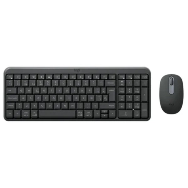 Teclado logitech + mouse mk250 bluetooth sp black