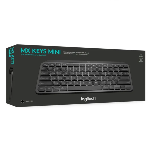 Teclado logitech mx keys mini multi-device bt iluminado graphite sp