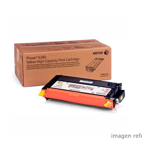 Toner Xerox 106R01402 Phaser 6280 Yellow 5,9k.
