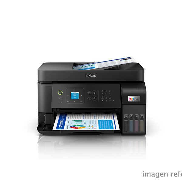 Impresora Multifuncional Epson EcoTank L5590 Imprime Escanea Copia Fax USB LAN WiFi C11CK57301