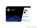 Toner HP CF258A 58A LaserJet Pro M404 Negro 3,000 Páginas