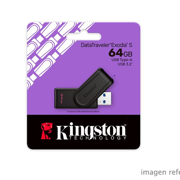 Memoria USB Kingston DataTraveler Exodia S 64GB USB 3.2 DTXS/64GB