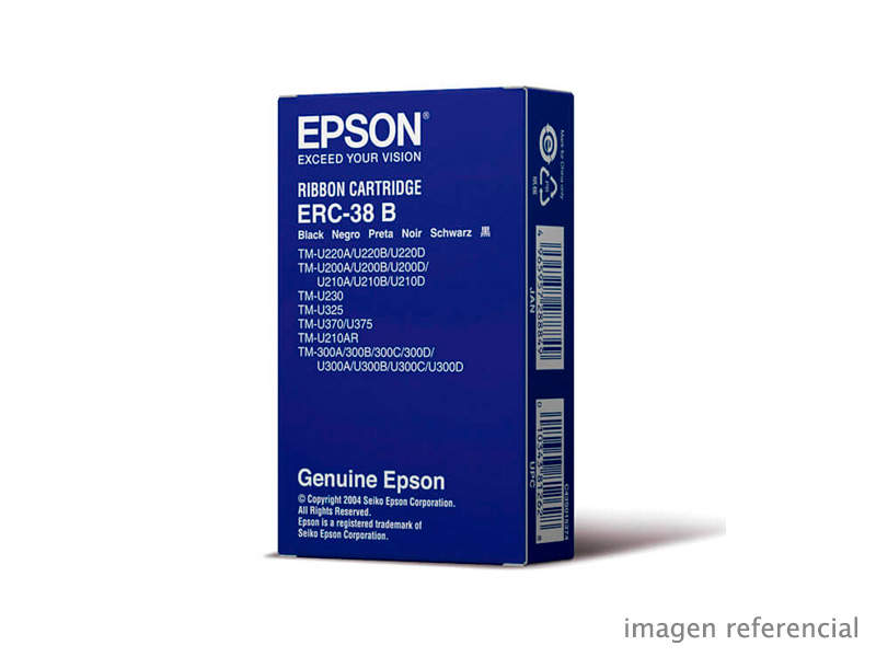 ERC-38B Cinta Epson Erc-38b Para Tm-U200 Tm-U220 Tm-300 Tm-325 Tm-375