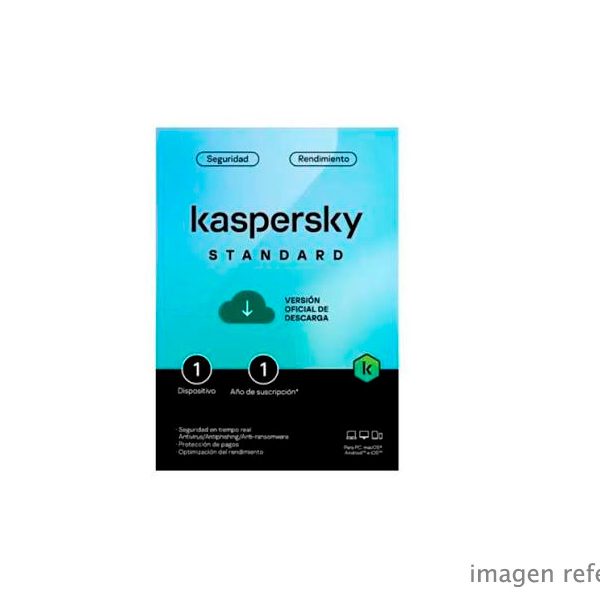 Kaspersky Standard 1 PC 1 Año Licencia Digital KL1041DDAFS Bundle