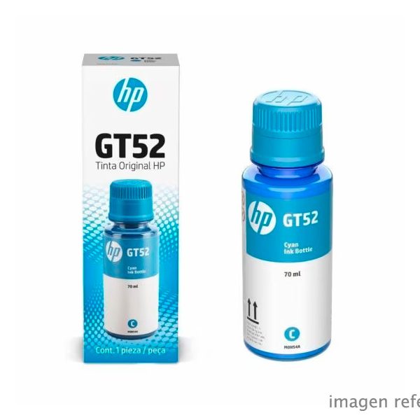 Tinta HP M0H54AL GT52 Cyan 580, 720, 750, 790 Series 70ml