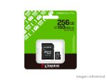 Memoria microSDHC Kingston 256GB 150MB/s Clase 10 + Adaptador (SDCS3/256GB)