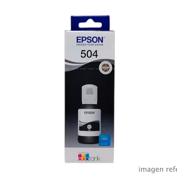 Tinta Epson T504120 Negro L4360, L6270, L6370 127ml