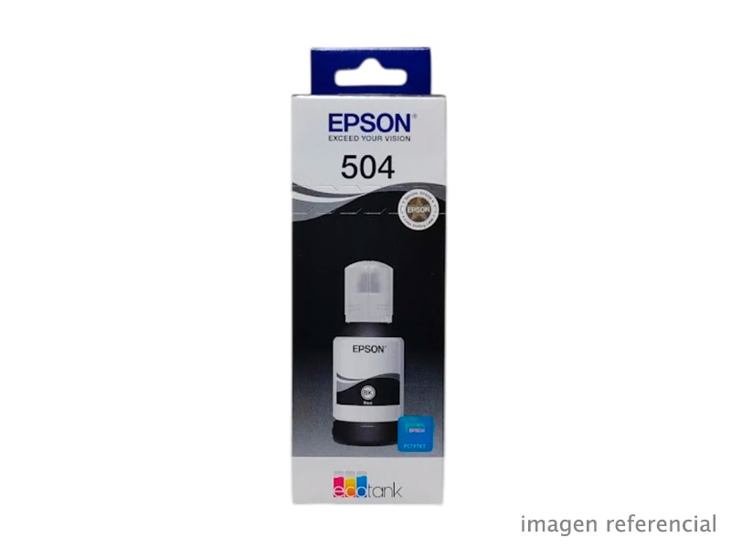 T504120-AL Tinta Epson T504120 Negro L4360, L6270, L6370 127ml
