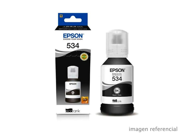 Tinta Epson T534120-Al Large Mono Black 120ml.