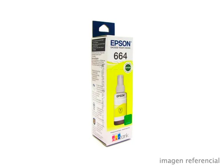 Tinta Epson T664420 Amarillo L210, L355 70ml