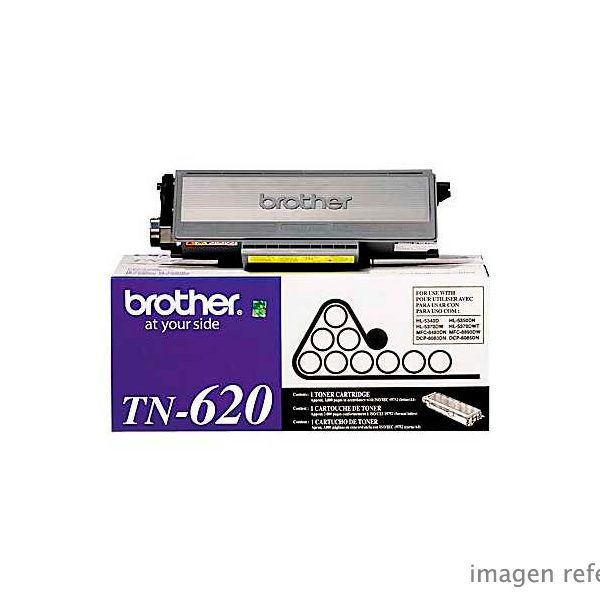 Toner Brother TN-620 Negro hl-5340, mfc-8890dw 3k.