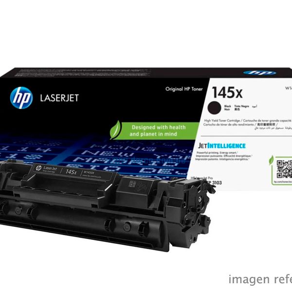Toner HP 145X W1450X Negro LaserJet 3103 3,800 Páginas