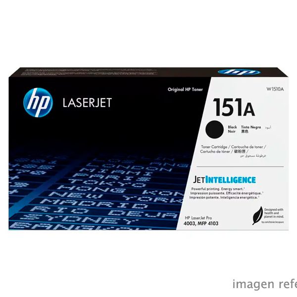 Toner HP W1510A 151A LaserJet 4003 Black 3,050 Páginas