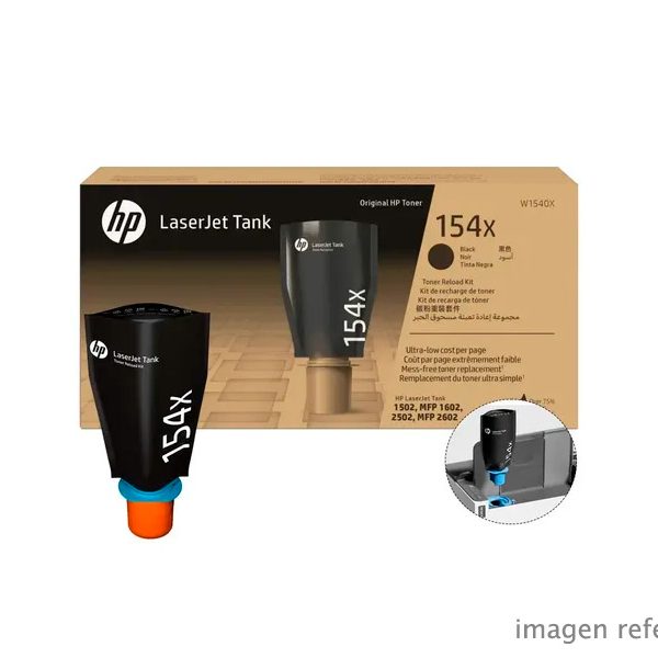 Toner HP W1540X 154X Negro LaserJet 1502 5000 Paginas