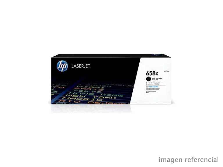 Toner HP W2000X 658X Negro LaserJet M571, 33,000 Páginas