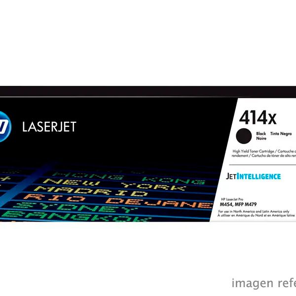 Toner HP W2020X 414X Negro LaserJet Pro M454 7500 Paginas