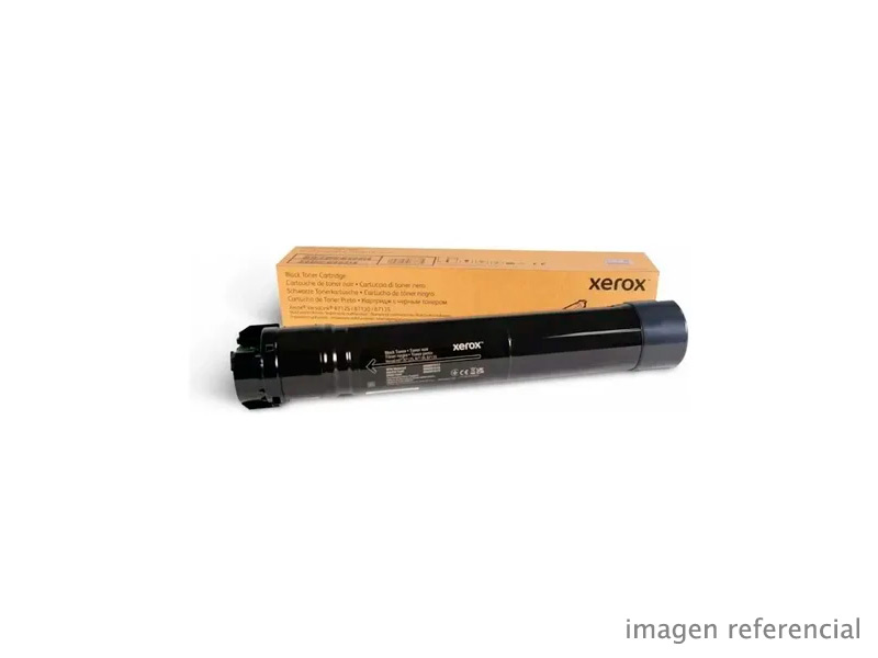 006R01819 Tóner Xerox 006R01819 Negro para B7125, B7130, B7135 31,000 Páginas