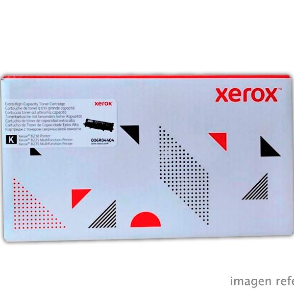 Toner Xerox 006R04404 Negro B230 B225 B235 6,000 Páginas