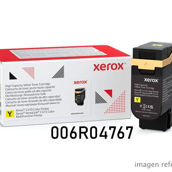 Toner Xerox 006R04767 High Capacity Yellow C415 7000 Paginas