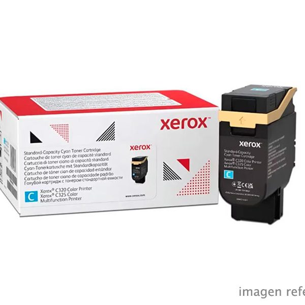 Toner Xerox 006R04824 cyan C325V 1800 paginas
