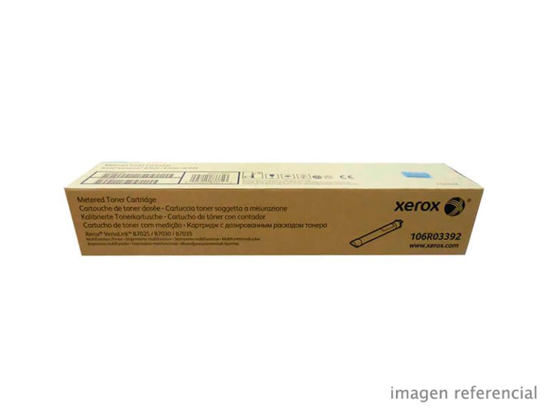 Toner Xerox 106R03392 Metered b7025, b7030, b7035 15,500 Páginas.