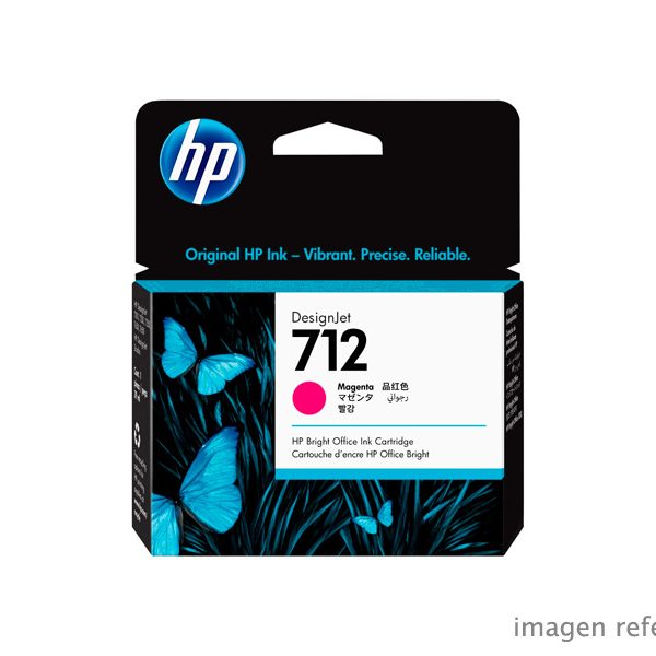 Tinta Hp 3ed68a 712a Magenta Designjet T230 T250 T650 T630 29ml